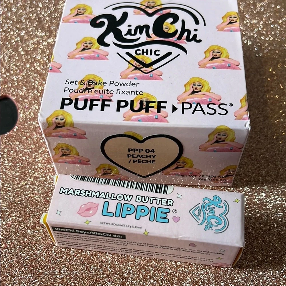 Kim chi chic bundle powder & lippie